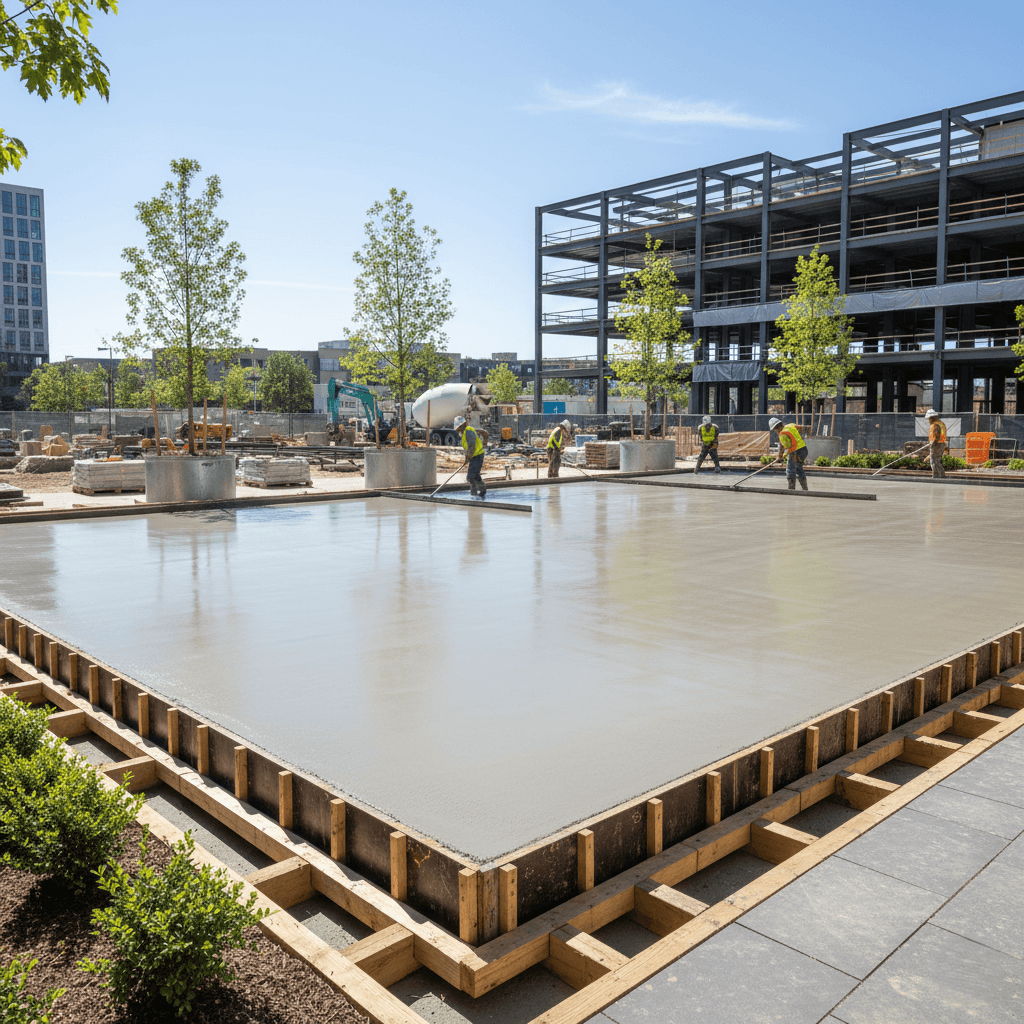 concrete slabs miami beach