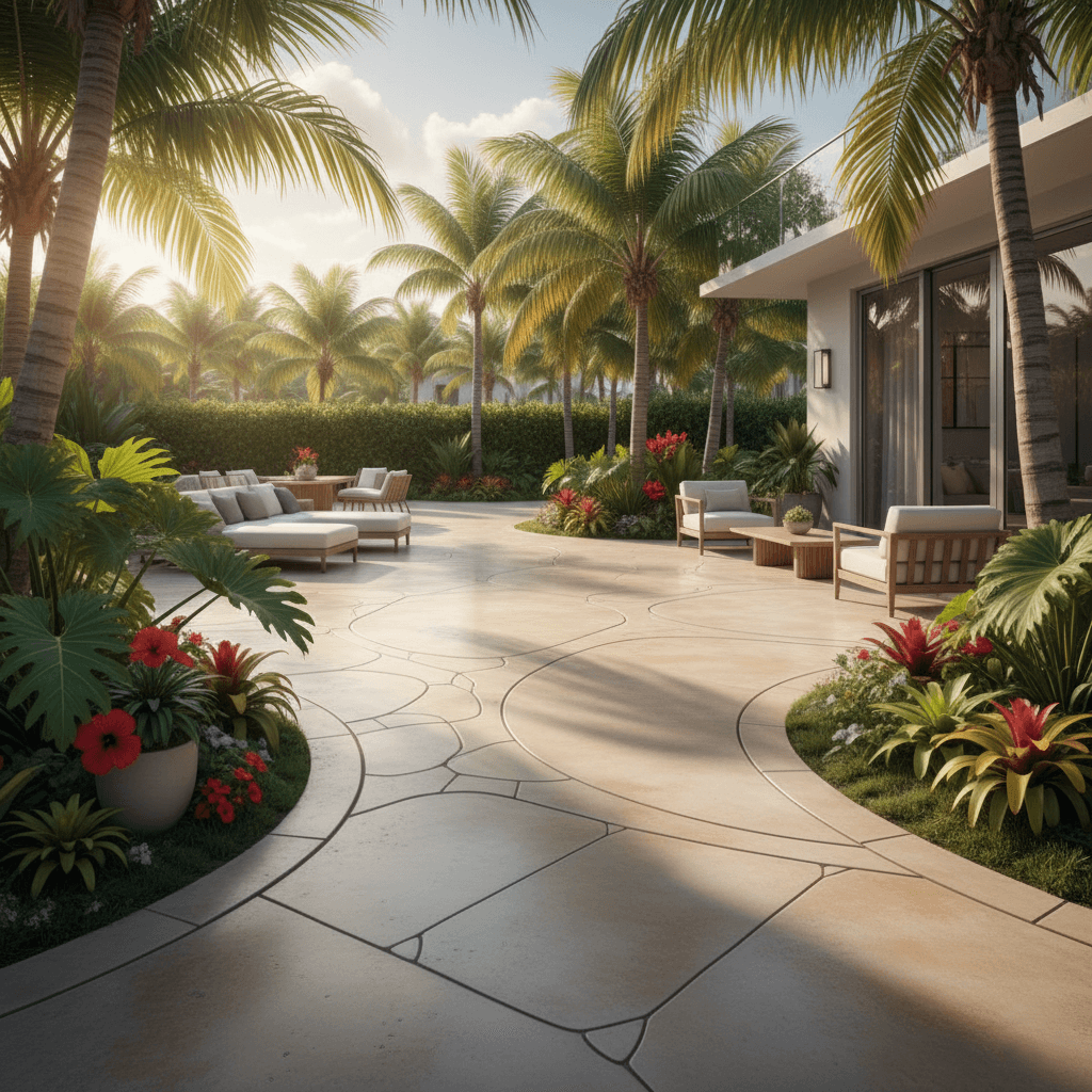 decorative concrete miami beach