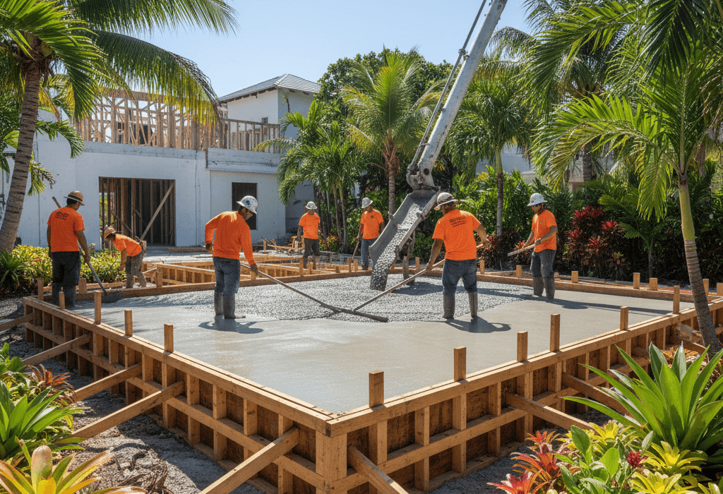 concrete foundation miami beach